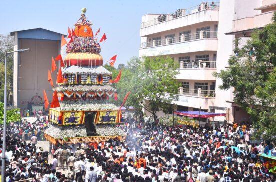 ಸಿದ್ದಗಂಗೆಯಲ್ಲಿ ಶ್ರೀಸಿದ್ದಲಿಂಗೇಶ್ವರ ಸ್ವಾಮಿಯ ಮಹಾರಥೋತ್ಸವ