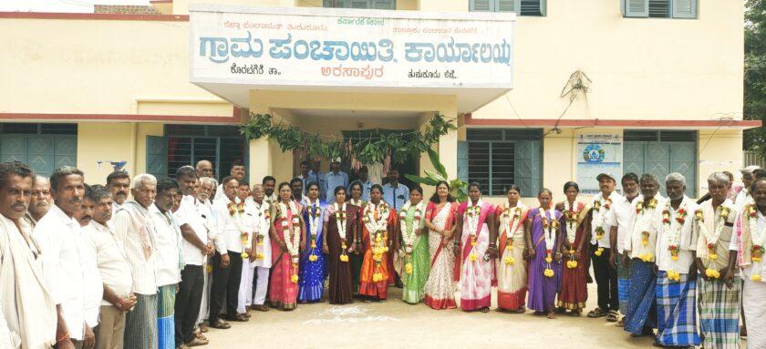 ಅರಸಾಪುರ ಗ್ರಾ.ಪಂ ನೂತನ ಅಧ್ಯಕ್ಷರ ಆಯ್ಕೆ