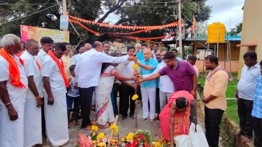 ಗ್ರಾಮಾಂತರ ಕ್ಷೇತ್ರದಲ್ಲಿ ಅಭಿವೃದ್ಧಿ ಕಾಮಗಾರಿಗಳಿಗೆ ಶಂಕುಸ್ಥಾಪನೆ