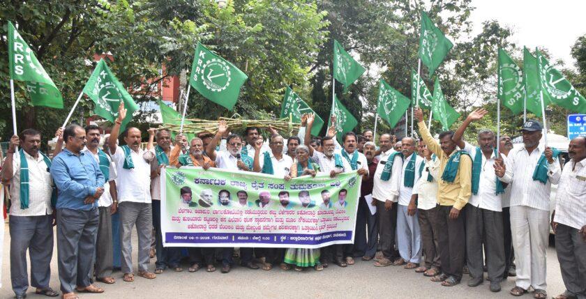 ರೈತರ ಹೋರಾಟಕ್ಕೆ ಹೆಚ್ಚೆತ್ತುಕೊಳ್ಳದ ಸರ್ಕಾರ