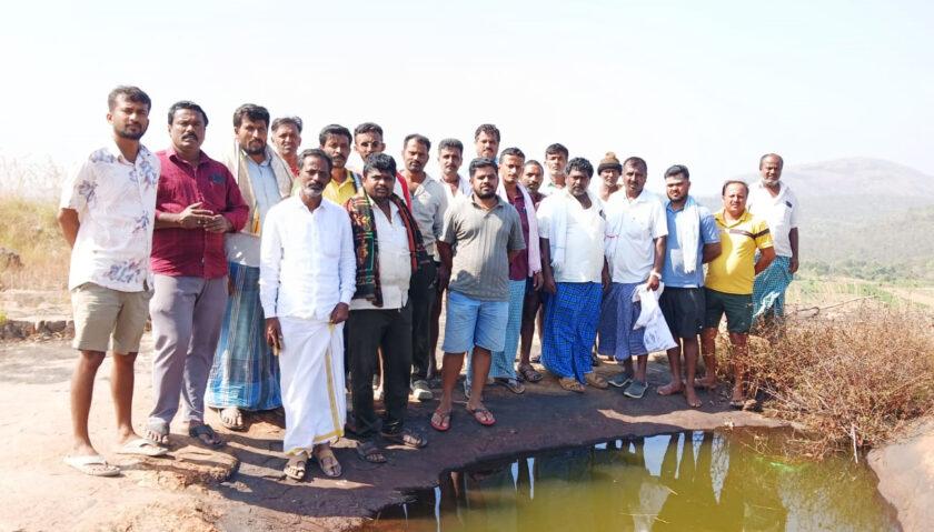 ಕ್ರಷರ್ ನಿರ್ಮಾಣಕ್ಕೆ ಅಧಿಕಾರಿಗಳಿಂದ ಸ್ಥಳ ಪರಿಶೀಲನೆ