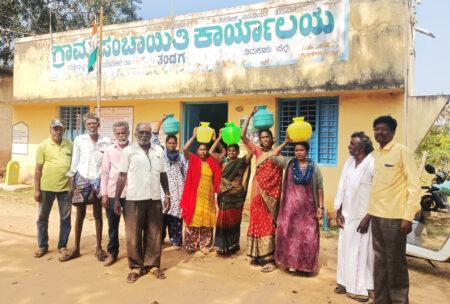 ಕುಡಿಯುವ ನೀರಿಗಾಗಿ ಜನರ ಆಗ್ರಹ