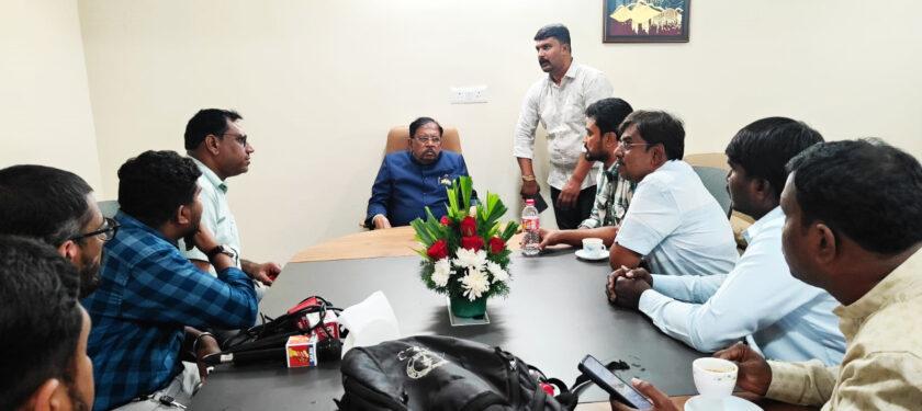 ಗ್ರಾಮೀಣ ಪತ್ರಕರ್ತರಿಗೆ ಆಶ್ರಯ ನಿವೇಶನದ ಭರವಸೆ