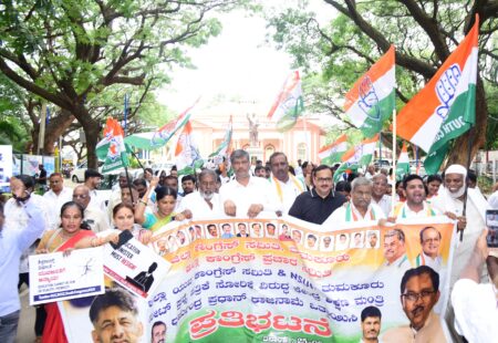 ಜ0ತರ್ ಮಂತರ್ನಲ್ಲಿ ವಿದ್ಯಾರ್ಥಿಗಳು ನಡೆಸುತ್ತಿರುವ ಹೋರಾಟಕ್ಕೆ ಬೆಂಬಲ