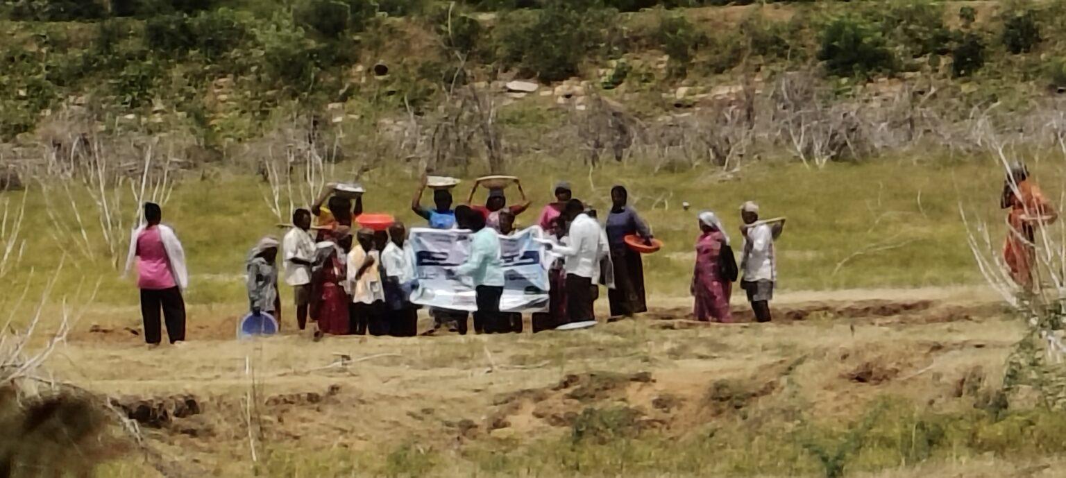 ೧೦ ನಿಮಿಷದಲ್ಲಿ ೨೦ ಲಕ್ಷದ ಕಾಮಗಾರಿ ಮುಕ್ತಾಯ!