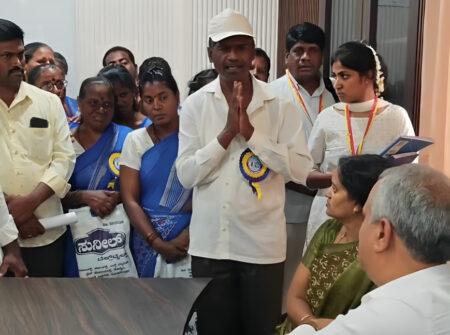 ಅಲೆಮಾರಿಗಳಿಗೆ ಮನೆ ಕಟ್ಟಿಕೊಡುವಂತೆ ಶಾಸಕರಿಗೆ ಮನವಿ
