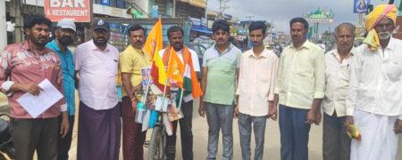 ಮೈಸೂರಿನಿಂದ ಶಿರಡಿಗೆ ೧,೦೦೦ ಕಿ.ಮೀ ಸುದೀರ್ಘ ಯಾತ್ರೆ